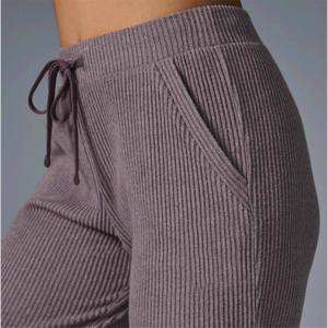 Custom <b>Womens</b> Ribbed <b>Jogger</b> Sweatpants | High-Quality Stretchable <b>Joggers</b> with Elastic Waist and Ribbed Fabric Custom <b>Joggers</b> - Product Image 2