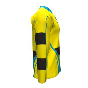 Uniformes de hockey sur glace imprimés par transfert thermique en gros avec tissu anti-boulochage 100 % polyester coton, nom d'équipe personnalisé, toutes saisons - Product Image 1