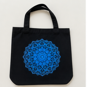 Custom Logo Printed Eco-Friendly Reusable <b>Plain</b> <b>Black</b> Women Cotton Canvas Shopping <b>Tote</b> <b>Bag</b> 225 GSM Cotton Canvas - Product Image 6