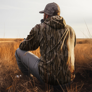 Wholesale Factory Directly Fishing Shirts Long Sleeve Upf Uv Protection Jersey With Hoodie Mask Custom Logo - Product Image 2