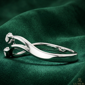 Fashion Open Design Diamond <b>Ring</b> <b>925</b> Sterling <b>Silver</b> Jewelry for Women Luxury Minimalist - Product Image 2