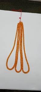 Perles facettées en grenat spessartite naturel de haute qualité / grenat Fanta, 4mm-5mm, certifiées, pierres semi-précieuses - Product Image 3
