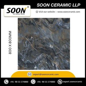 ENDURANCE PEARL - Baldosas de Porcelana Mate de Diseño Lujoso, 80 x 80 cm, con un Elegante Aspecto Rústico, Antideslizantes y Aptas para Uso en Exteriores - Product Image 6