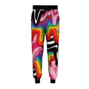 Premium personalizable Athleisure Joggers Pantalones Mid Cotton Fleece Nylon Material Casual Sport Wear para hombres Mujeres Suministro de fábrica - Product Image 1