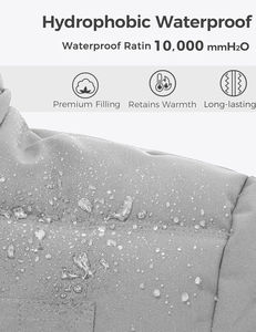 Veste matelassée épaisse et chaude pour homme Black Racing Gears, avec capuche, imperméable, pour la randonnée, vêtements décontractés, vêtements d'extérieur pour homme - Product Image 5