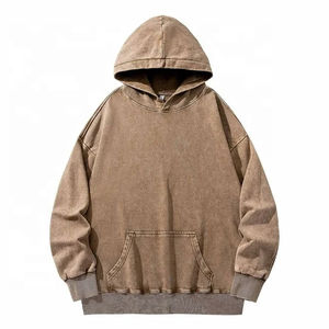 เสื้อฮู้ดดี้แฟชั่นลำลองสำหรับผู้ชาย ดีไซน์ใหม่จากโรงงานผู้ผลิต (OEM) สำหรับฤดูใบไม้ร่วง พิมพ์ลายสีแดง สีตามสั่ง ผ้าฟลีซ โพลีเอสเตอร์ 100% ผลิตในปากีสถาน - Product Image 3