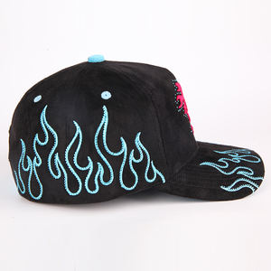 Casquettes de baseball de haute qualité, broderie classique avec strass, logo personnalisé, casquette de camionneur avec doublure en satin - Product Image 3