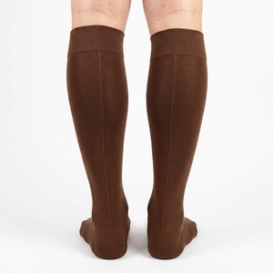 Simple Style Winter Crew <b>Socks</b> Anti-Bacterial Casual Thick Breathable Soft Material Comfortable Daily Wear Collection - Product Image 6