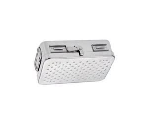 Caja de Almacenamiento de Instrumentos Veterinarios de Acero Inoxidable con Tapa, Caja de Esterilización Quirúrgica, Acabado Personalizable, Alta Calidad, KAHLU - Product Image 6