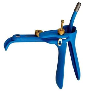 Spéculum vaginal en acier inoxydable allemand bleu, réutilisable, instrument chirurgical gynécologique, ensemble pour usage manuel, autoclavable, usage hospitalier - Product Image 5