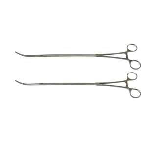 คีมผ่าตัดแบบโค้ง GS-DF-0010 ราคาส่งถูก คีมจับเลือดแบบเหล็ก คีมผสมหลอดเลือดแดง ใช้แรงมือ - Product Image 6