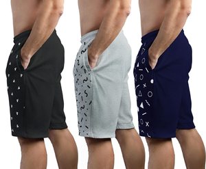 Pantalones Cortos Casuales de Verano para Hombre, Diseño Ligero de Algodón Personalizado con Ajuste Cómodo y Bolsillos Prácticos, Patrón Liso - Product Image 4