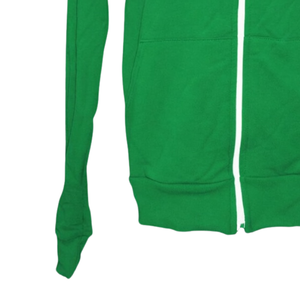 The <b>Links</b> Logo Letter Track Jacket Kelly Green Full Zip Athletic Outerwear Custom Embroidered Casual Apparel Bulk Supply - Product Image 5