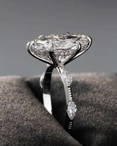 IGI/GIA <b>Lab</b> Grown Vintage 14k Yellow Gold Wedding/Engagement Ring Round Cut Diamond Unisex Perfect Anniversary & Party Gift - Product Image 3