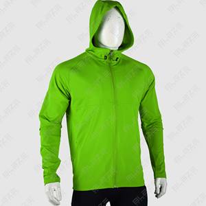 Sudadera térmica con cremallera completa de algodón de alta calidad con logotipo personalizado impreso sudaderas de moda sudaderas con capucha para hombres - Product Image 3