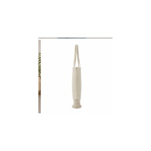Sac fourre-tout en coton naturel 140 GSM avec logo personnalisé, 38x42 cm, imprimé, réutilisable, pour le shopping ou la plage, avec longues poignées, vente en gros, fournisseur OEM ODM - Product Image 5
