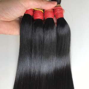Extensiones de cabello humano de lujo alineadas con cutícula de alta calidad sin procesar vietnamita virgen en bruto Genius - Product Image 3