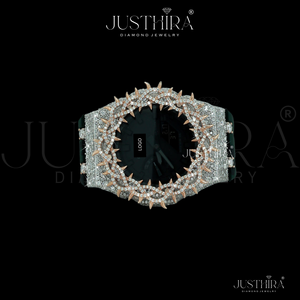 Reloj de Lujo Throns con Diamantes de Cuarzo y Correa de Goma Negra para Amantes del Color Negro, Acabado Premium para Regalo de Boda o Compromiso - Product Image 2
