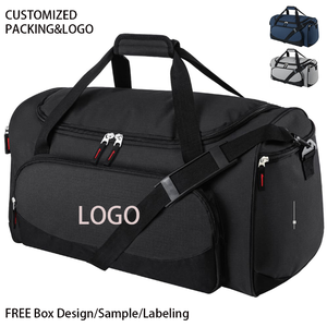 Bolsa de Lona Oxford Ligera Unisex con Logotipo Personalizado, Grande, de 22 Pulgadas, para Fitness, Gimnasio y Viajes de Larga Distancia - Product Image 1