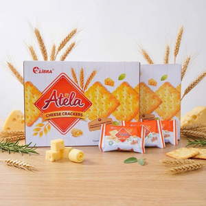 Galletas de Queso Crujientes de 204g, Snack Dulce y Salado, Suministro al por Mayor de Fábrica - Product Image 1