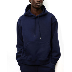 Sweat à capuche épais et chaud pour homme, style décontracté et tendance, couleur unie, idéal pour le quotidien - Product Image 1
