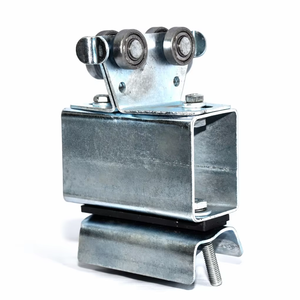 Carro manual de cable de acero inoxidable EOT Crane CT 3032 30-60kg capacidad de carga 3 capas portador de alambre con 4 ruedas diseño duradero - Product Image 1