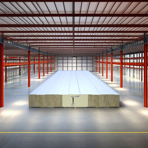 PROCK para Panel de Pared Exterior de Acero Galvanizado, Sistema de Aislamiento Ignífugo, Ecológico, de Alta Densidad y Resistente al Agua - Product Image 1