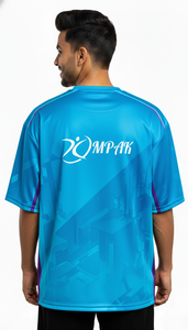 T-shirt surdimensionné à sublimation tendance décontractée urbaine pour hommes, mode streetwear quotidienne - Product Image 2