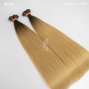 ผมต่อผมจริงต่อผมมนุษย์จริงในเคล็ดลับแบนคุณภาพดีที่สุด - Product Image 3