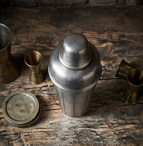 Coctelera Plateada para Bar y Vino, la Más Vendida, para Mezclar Bebidas, Diseño Artesanal para Fiestas en Casa, Juego de Herramientas de Bar - Product Image 4