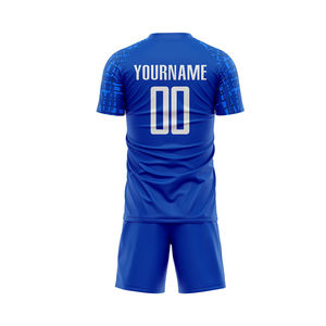 Uniforme de Fútbol Personalizado al por Mayor, Sublimación Completa, Patrón Sólido, Corte Automatizado con Logotipo de Diseño Personalizado, Servicio OEM - Product Image 5