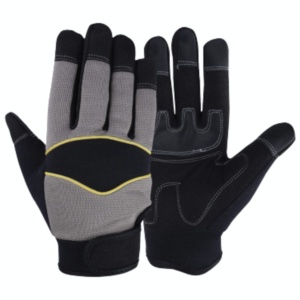 ถุงมือหนังสังเคราะห์อมาราคุณภาพสูง ป้องกันมืออย่างดีเยี่ยมสำหรับช่างและคนงานอุตสาหกรรม เนื้อสัมผัสเรียบเนียน - Product Image 1