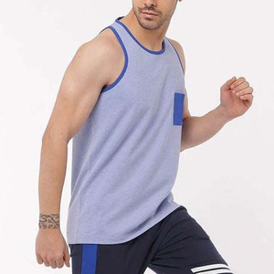 Débardeur Homme Décontracté 100% Coton Séchage Rapide Respirant Anti-Plis Qualité Supérieure Prix Abordable Personnalisation Frontale Très Vendu - Product Image 6