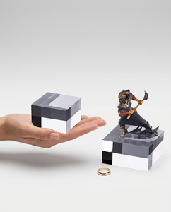 Expositor de Acrílico Sólido Personalizado para Joyería, Solución Moderna y Transparente para Exhibición en Tiendas Minoristas - Product Image 1