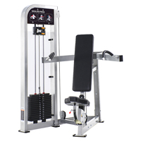 Machine à développer les épaules avec siège en acier, prix d'usine, avec pile de poids de 100 kg pour équipement de fitness de salle de sport commercial