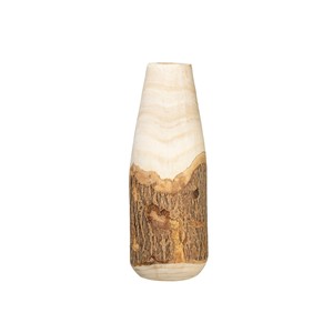 Vases et pots à fleurs en bois de teck, fabrication sur mesure, vente en gros |   Aqdus Saleem Inde - Product Image 1