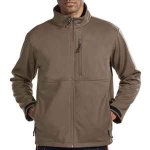 Top Selling Custom Made Men's Waterproof Stand Collar Softshell Jacket Oversized Latest Design Factory Price for Winter - Product Image 2