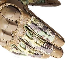 Gants de moto de course d'hiver en cuir véritable respirant antidérapant à écran tactile de haute qualité - Product Image 6