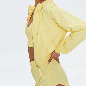 Conjunto Deportivo Ligero para Mujer, Cortavientos y Pantalones Cortos, Transpirable, de Secado Rápido, para Correr, Gimnasio, Estilo Casual y Deportivo, para Verano - Product Image 6