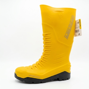 Yellow PVC Mid-Calf Anti-Static High Safety <b>Work</b> <b>Boots</b> Waterproof <b>Slip</b>-<b>On</b> for Construction All Seasons Unisex Metaguard - Product Image 4