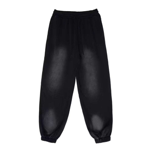 Pantalones Jogger Anchos de Felpa Francesa con Lavado Ácido, Personalizados para Ropa Urbana, 360 420 500gsm, de Tela Flexible - Product Image 1