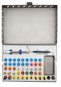 Kit de collecte osseuse dentaire de haute qualité, ensemble universel d'instruments chirurgicaux pour implants dentaires, dilatateur osseux, 50 pièces, par Dentavex - Product Image 4