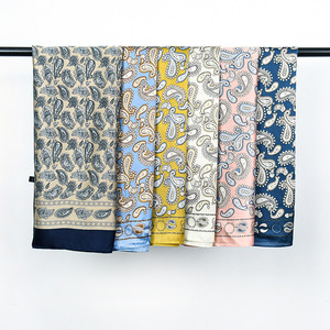 Pañuelo de algodón al por mayor unisex con estampado, pañuelo para la cabeza, pañuelo para el cuello, accesorios de moda personalizados - Product Image 2