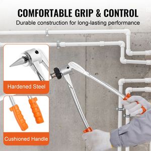 Espansore Manuale Professionale per Tubi PEX da 1/2'', 3/4'', 1'' OD con 3 Teste di Espansione per Tubazioni PEX - Product Image 5