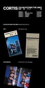 CORTIS - [ COLOR OUTSIDE THE LINES ] 1ST (Versión WEVERSE) Álbum de K-Pop Más Vendido en Corea - Product Image 3