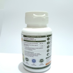 Capsules de curcumine antioxydante Lyonsbarry pour la santé des adultes, complément alimentaire 500 mg - Product Image 2