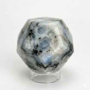 High Quality Crystal Dodecahedron <b>Rainbow</b> Moonstone Stone Dodecahedron Gemstone Healing Natural Stone Crystal Crafts Wholesaler - Product Image 2