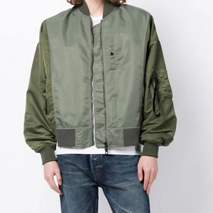 Men's Stylish Autumn Satin Eco-Friendly Custom Made Bomber <b>Jacket</b> Fashionable Wholesale Oversized Bomber <b>Jacket</b> - Product Image 5