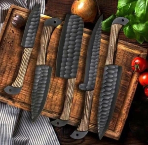 Coffret de Couteaux de Chef en Acier Carbone de Qualité Professionnelle LEGACY BLADES avec Manche en Bois de Rose – Fournisseur en Gros d'Ustensiles de Cuisine - Product Image 3