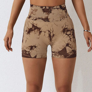 Shorts de Yoga y Gimnasio Transpirables de Diferentes Colores, Personalizados, Sólidos, de Alta Elasticidad, para Mujer, con Efecto Levanta Glúteos, Sin Costuras, de Secado Rápido, para Fitness - Product Image 5